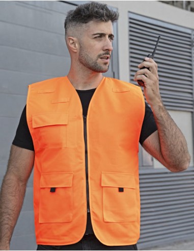 KOR-KXAMF-Padded Multifunctional Work Vest Kiel CO² Neutral